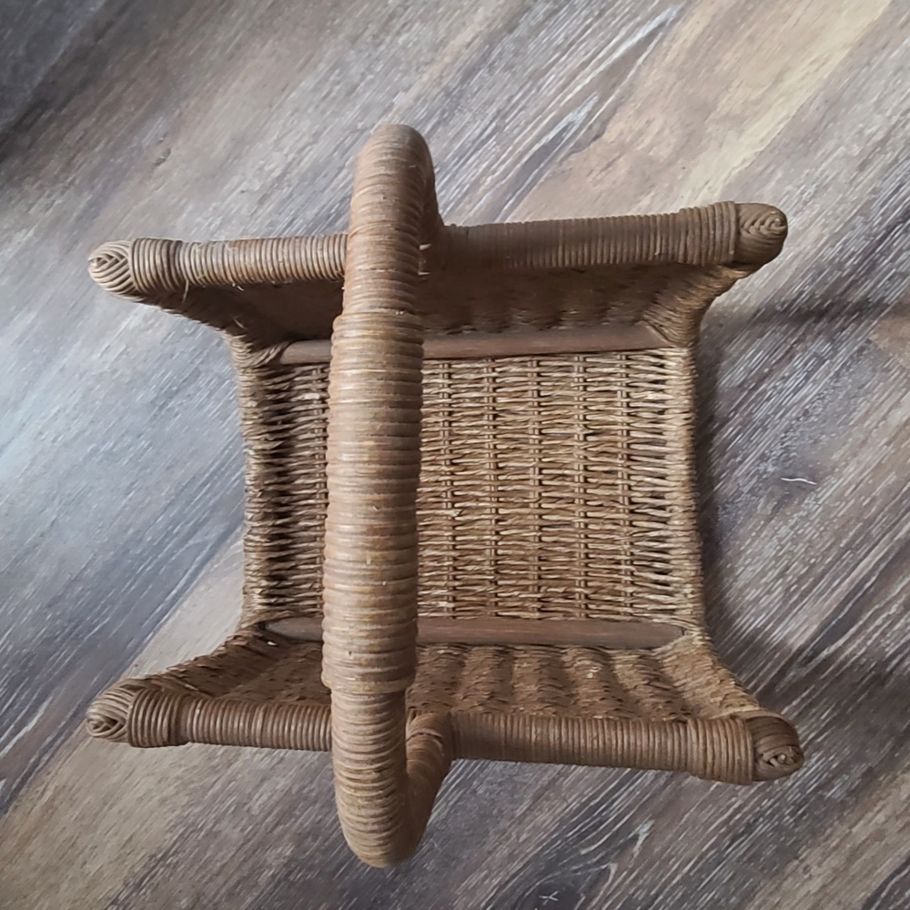 Woven Rattan Basket